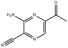 147425-71-6 Pyrazinecarbonitrile, 5-acetyl-3-amino- (9CI)