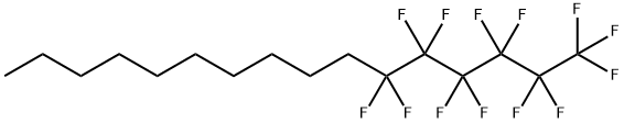 1-(PERFLUORO-N-HEXYL)DECANE 结构式