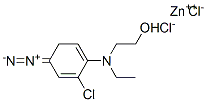氯化-对重氮基-N-羟乙基苯胺合氯化锌 结构式