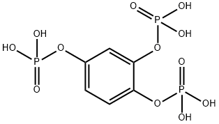 benzene 1,2,4-trisphosphate Struktur