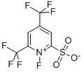 N-FLUORO-4,6-BIS(TRIFLUOROMETHYL)PYRIDINIUM-2-SULFONATE Structure