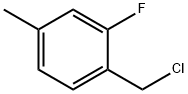 1-(CHLOROMETHYL)-2-FLUORO-4-METHYLBENZENE Structure