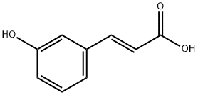 3-羟基肉桂酸, 14755-02-3, 结构式