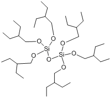 HEXAKIS(2-ETHYLBUTOXY)DISILOXANE 结构式
