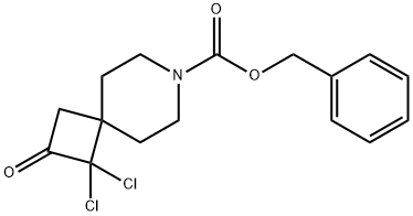 7-Azaspiro[3.5]nonane-7-carboxylic acid, 1,1-dichloro-2-oxo-, phenylMethyl ester|1,1-二氯-2-氧代-7-氮杂螺[3.5]壬烷-7-羧酸苄酯