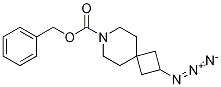 7-Azaspiro[3.5]nonane-7-carboxylic acid, 2-azido-, phenylMethyl ester Structure