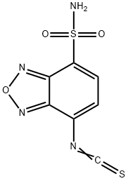 7-aminosulfonyl-4-(2,1,3-benzoxadiazolyl)isothiocyanate,147611-82-3,结构式