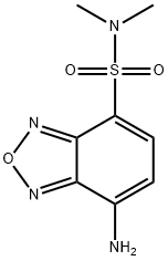 4-(N,N-Dimethylaminosulfonyl)-7-amino-2,1,3-benzoxadiazole Structure