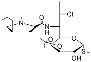 3,4-O-Isopropylidene ClindaMycin Struktur