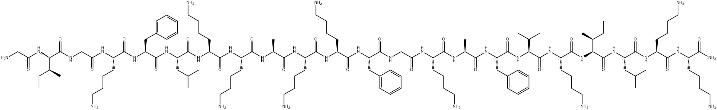 Pexiganan Structure