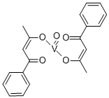 二(1-苯基-1,3-丁二酮)氧代钒(Ⅳ),14767-37-4,结构式