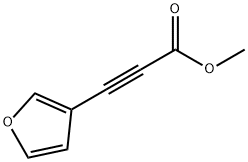 2-Propynoic acid, 3-(3-furanyl)-, methyl ester (9CI) 化学構造式