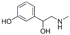 (±)-3-hydroxy-alpha-[(methylamino)methyl]benzyl alcohol Struktur