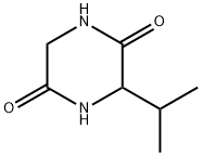 2,5-Piperazinedione, 3-(1-Methylethyl)-|3 - 异丙基哌嗪-2,5 - 二酮