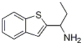 Benzo[b]thiophene-2-MethanaMine, alpha-ethyl- 化学構造式