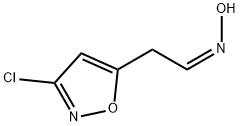 5-Isoxazoleacetaldehyde,3-chloro-,oxime,(Z)-(9CI) 化学構造式