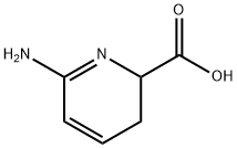2-Pyridinecarboxylicacid,6-amino-2,3-dihydro- Structure