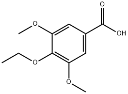 3,5-Dimethoxy-4-ethoxybenzoic acid  Structure