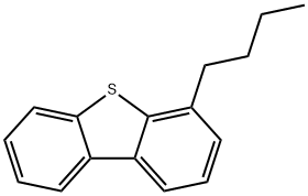 4-ブチルジベンゾチオフェン 化学構造式
