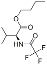 N-(トリフルオロアセチル)-L-バリンブチル 化学構造式