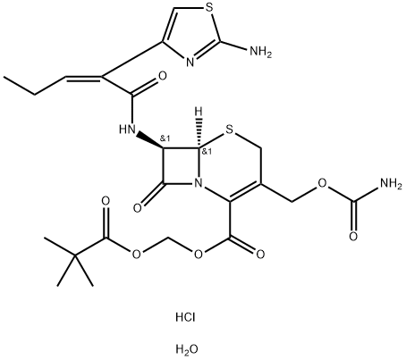 Cefcapene pivoxil hydrochloride|盐酸头孢卡品酯