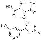 L-PHENYLEPHRINE BITARTRATE Structure