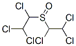 ビス(1,2,2-トリクロロエチル)スルホキシド 化学構造式