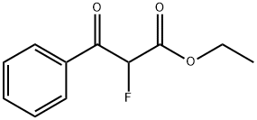 2-FLUORO-3-OXO-3-PHENYLPROPIONIC ACID ETHYL ESTER 结构式