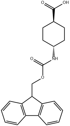 反-4-FMOC-氨基环己烷甲酸,147900-46-7,结构式