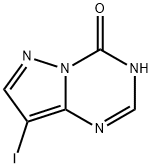 8-IODO-1H,4H-PYRAZOLO[1,5-A][1,3,5]TRIAZIN-4-ONE, 147916-84-5, 结构式