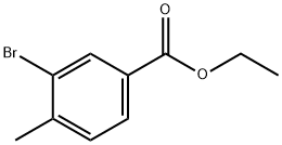 Ethyl 3-bromo-4-methylbenzoate 化学構造式