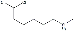 ジクロロヘキシルメチルシラン 化学構造式
