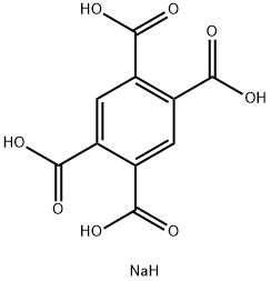 ベンゼン-1,2,4,5-テトラカルボン酸テトラナトリウム 化学構造式