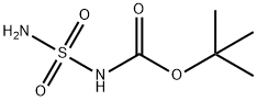 N-(氨基磺酰基)氨基甲酸叔丁酯,148017-28-1,结构式