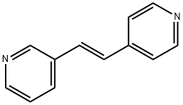 (E)-3-[2-(4-吡啶基)乙烯基]吡啶,14802-44-9,结构式