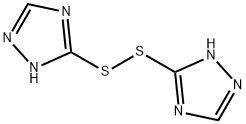 3,3'-二硫代二(1H-1,2,4-三唑),14804-01-4,结构式