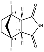 exo-2,3-ノルボルナンジカルボキシイミド 化学構造式