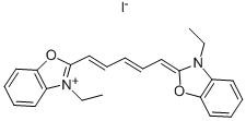 14806-50-9 2-[5-[3-エチルベンゾオキサゾール-2(3H)-イリデン]-1,3-ペンタジエニル]-3-エチルベンゾオキサゾール-3-イウム