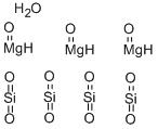 Trimagnesium tetrasilicon decaoxide dihydroxide 结构式