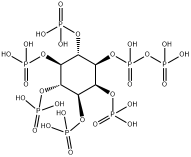 1-diphosphoinositol pentakisphosphate 结构式