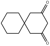 スピロ[5.5]ウンデカン-2,4-ジオン 化学構造式