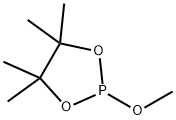 2-METHOXY-4,4,5,5-TETRAMETHYL-[1,3,2]-DIOXAPHOSPHOLANE 化学構造式