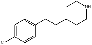 4-[2-(4-氯苯基)-乙基]-哌啶,148135-88-0,结构式