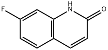 7-フルオロキノリン-2(1H)-オン 化学構造式
