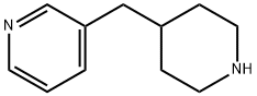 Pyridine, 3-(4-piperidinylMethyl)- 化学構造式