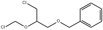 Benzene, [[3-chloro-2-(chloroMethoxy)propoxy]Methyl]- 结构式