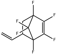 1,2,3,4,7,7-Hexafluoro-5-vinylbicyclo[2.2.1]hept-2-ene 结构式
