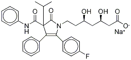 Atorvastatin Lactam Sodium Salt Impurity Struktur