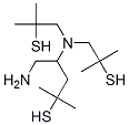 tris(2-methyl-(2-propanethiol))aminoethylamine Structure