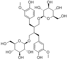 亚麻籽提取物 结构式